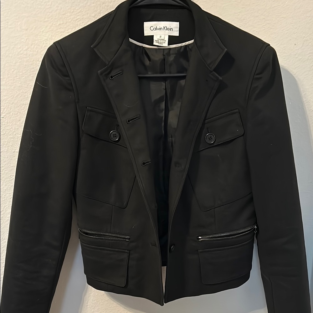 Calvin Klein Women's Black Jacket